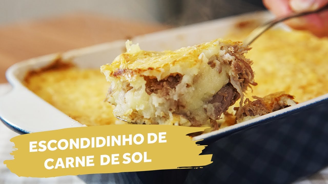 Escondidinho de Carne de Sol - Colher de Sopa