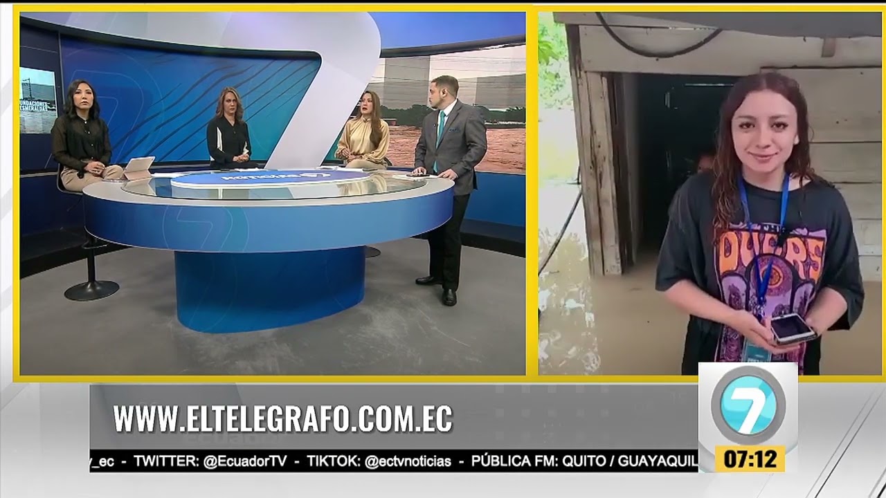 #Noticias7 | Reporte Inundaciones Esmeraldas