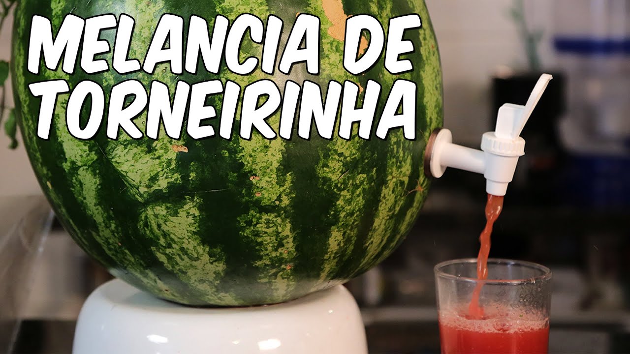 Como fazer MELANCIA de torneirinha ???