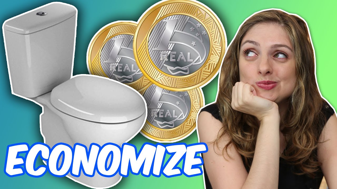 COMO ECONOMIZAR ÁGUA ao dar descarga (dica doméstica)