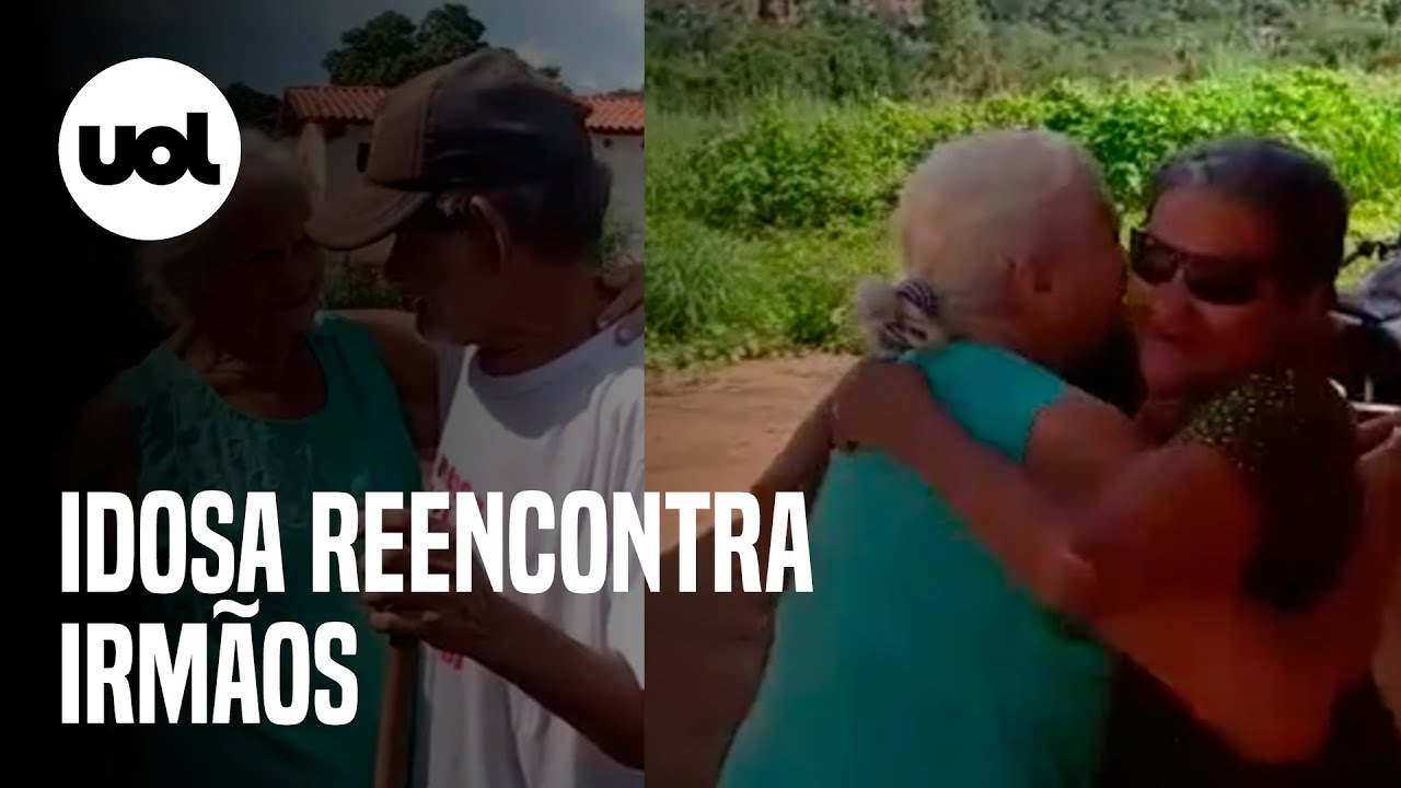 Idosa reencontra irmã gêmea que não via há 70 anos