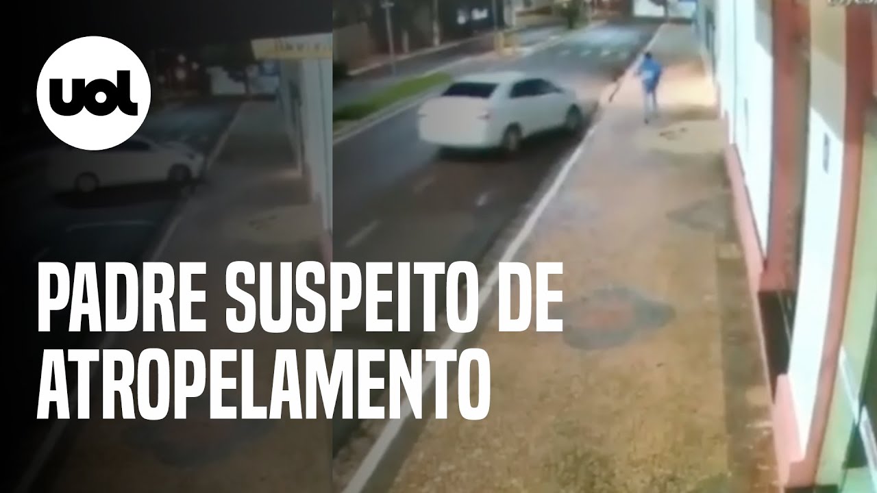 Padre é suspeito por atropelar homem e fugir sem prestar socorro, em São Paulo