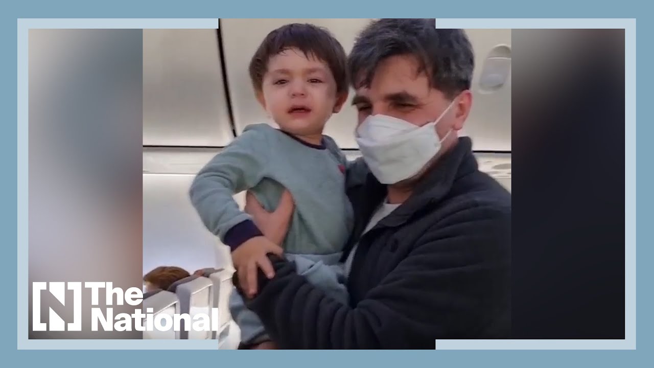 Flydubai passengers sing 'Baby Shark' to cheer up crying child