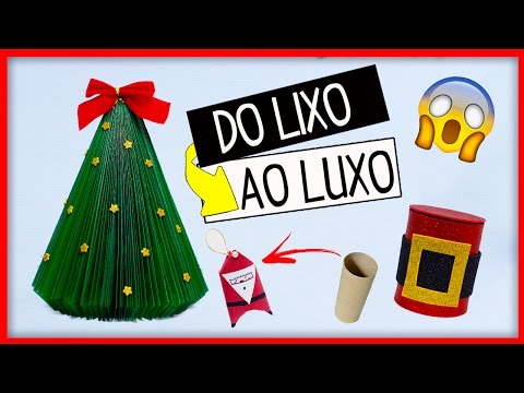 DIY Especial Natal #1- FAÇA SUA DECORAÇÃO EM CASA SEM GASTAR NADA #17