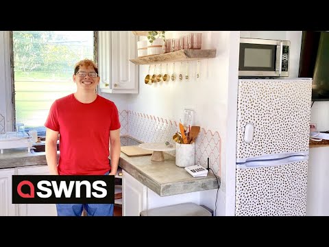"I built a £13k home in my back garden for my autistic brother" | SWNS