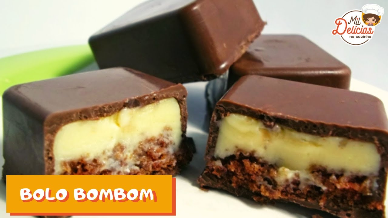 FAÇA E VENDA - BOLO BOMBOM (recheio trufado de maracujá) - MIL DELÍCIAS NA COZINHA