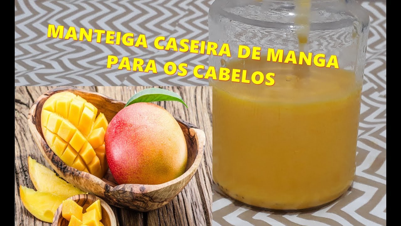 MANTEIGA DE MANGA PARA OS CABELOS