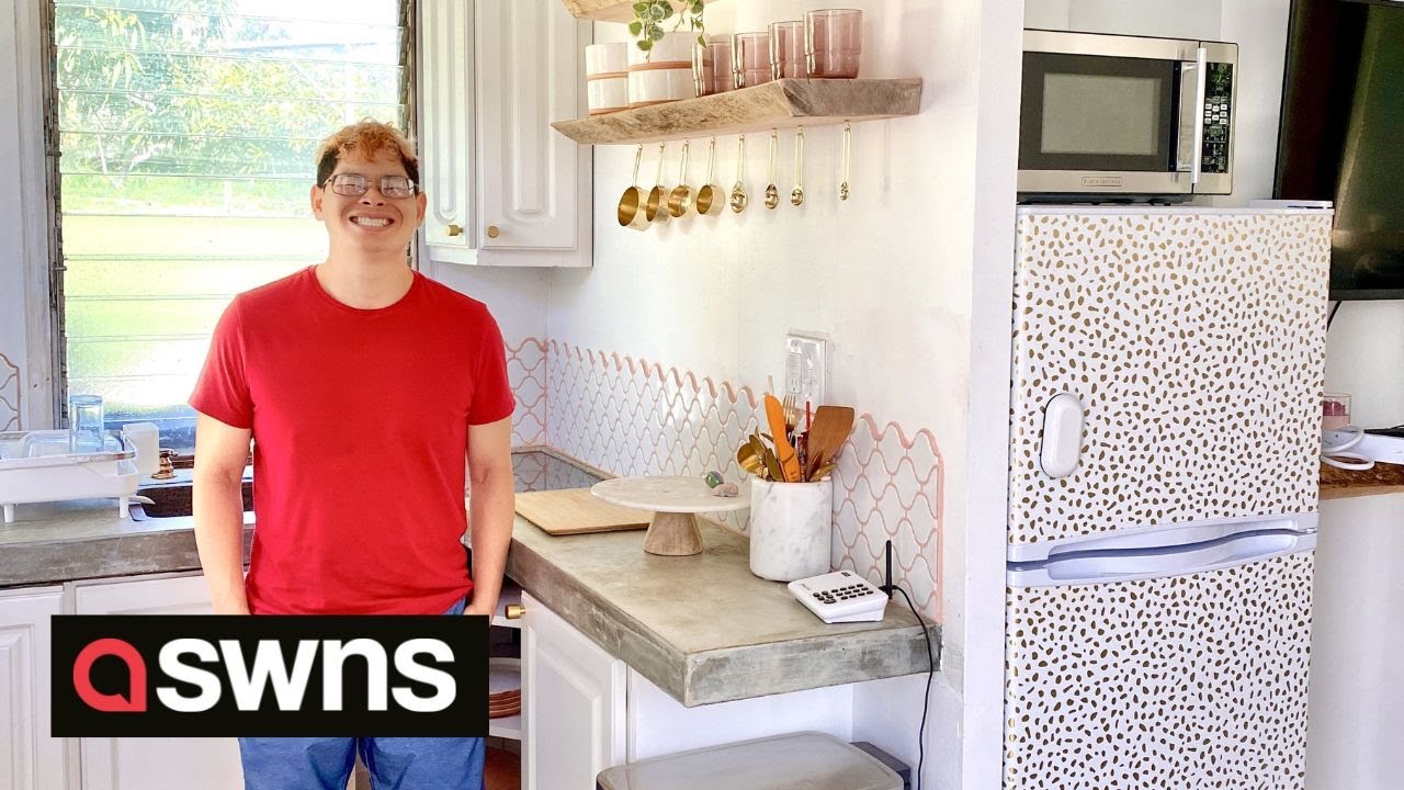 "I built a £13k home in my back garden for my autistic brother" | SWNS