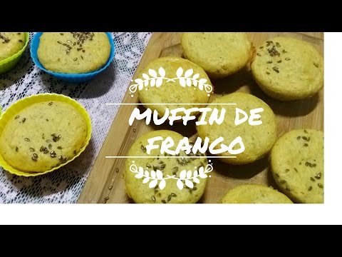 Como fazer  MUFFIN DE FRANGO com batata doce - Por  Clarisse Froner