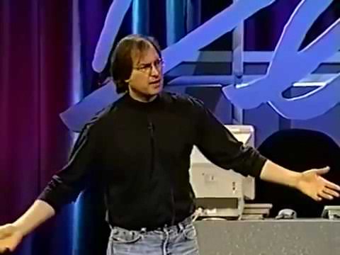Resposta do Steve Jobs a uma pergunta difícil (legendado)