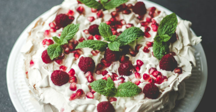 3 receitas de pavlova de morango