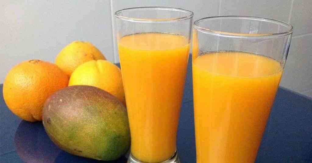 6 suco de manga