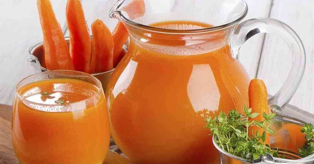 8 suco de cenoura