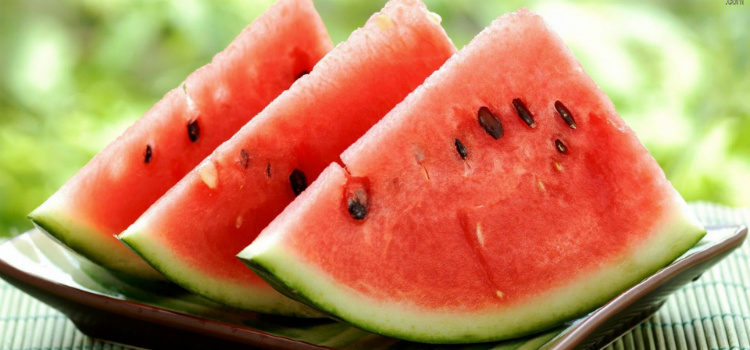 Alimentos com mais potássio do que a banana melancia