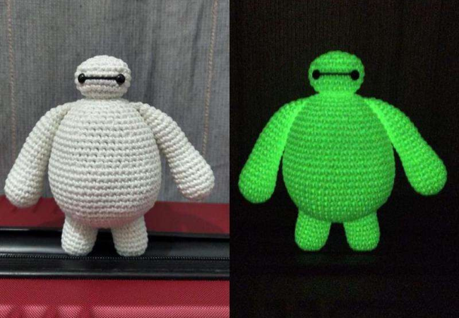 boneco de amigurumi glow