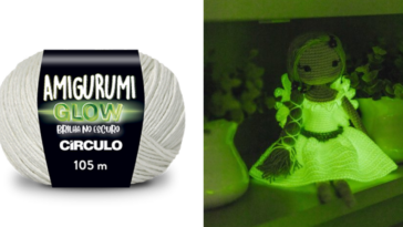 como fazer Amigurumi glow