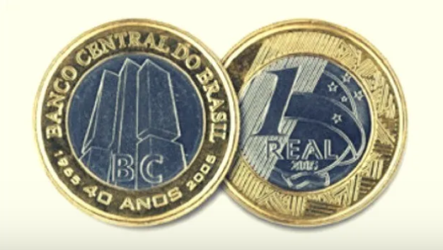 moedas de R$1 mais valiosas banco central