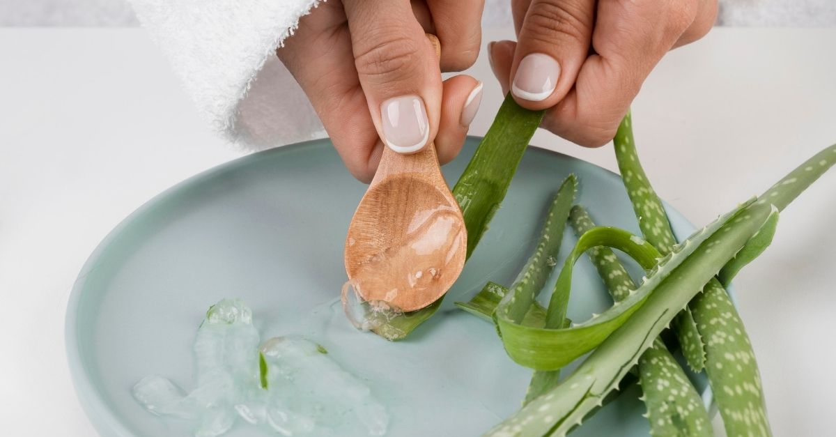 Babosa para secar espinha