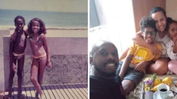 Casal começou amizade de infância que virou casamento