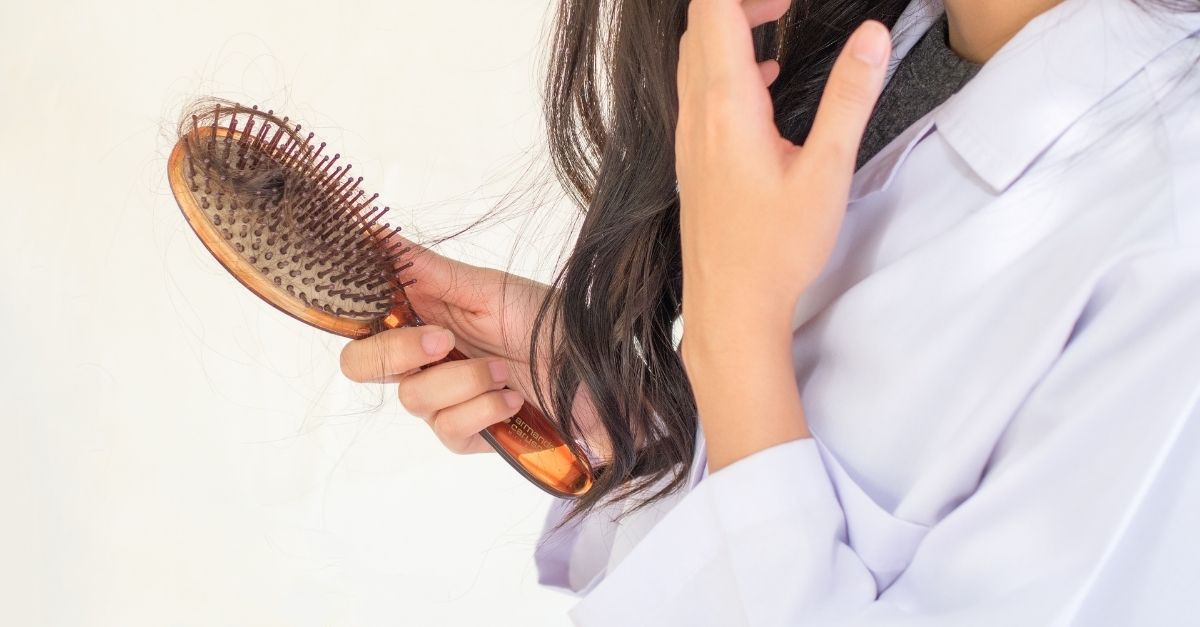 Causas da queda de cabelo