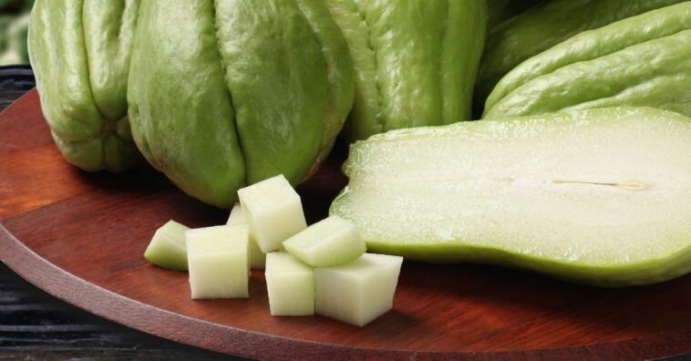 Chuchu ajuda a baixar pressão alta