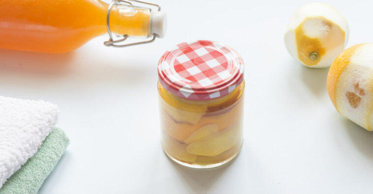 Como fazer um vinagre cítrico limpeza