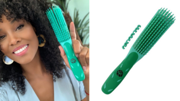 Conheça a escova especial para cabelos cacheados e crespos