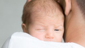 Cor dos olhos do bebê