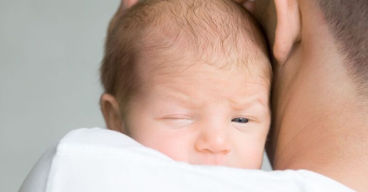 Cor dos olhos do bebê