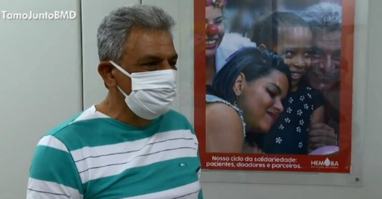 Depois de mais de 700 doações de sangue, idoso recebe homenagem em Salvador