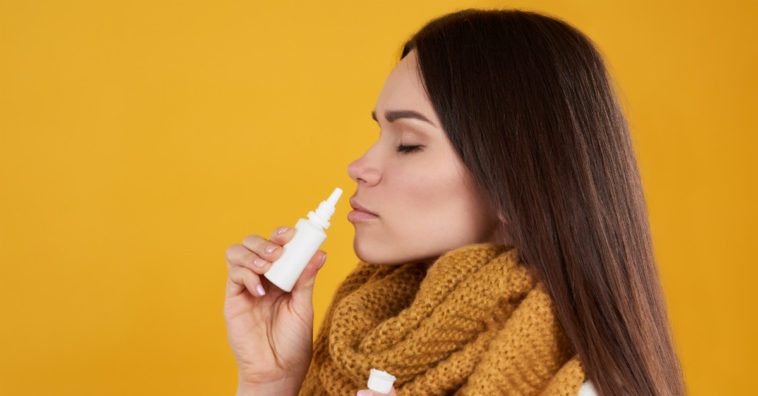 Descongestionante nasal pode causar dependência