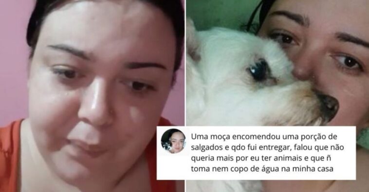 Desempregada começou a vender salgados e sofreu preconceito por ter animais em casa