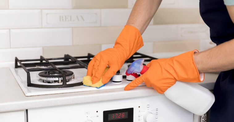 Desinfetar a cozinha