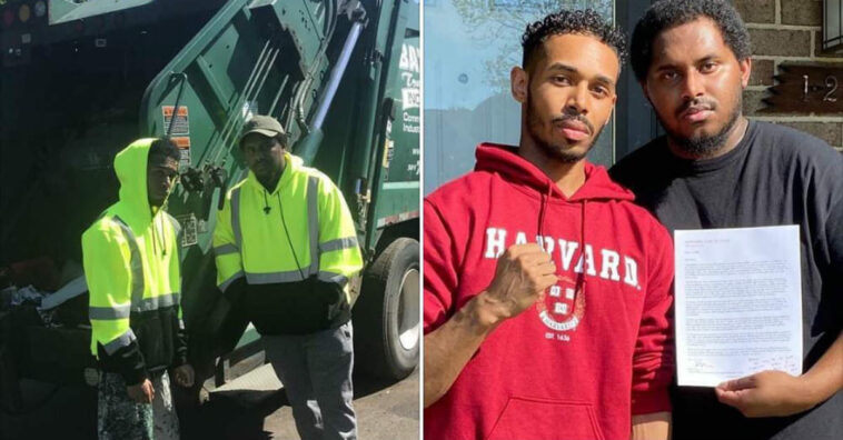 Ele estudava enquanto trabalhava como gari — e acabou de ser aprovado em Harvard