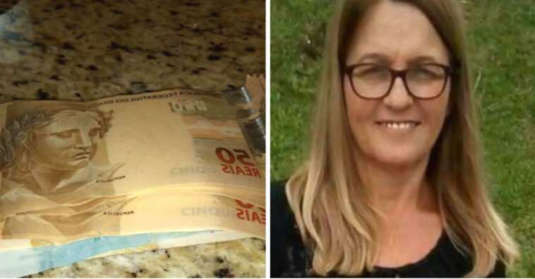 Empregada doméstica encontra R$ 1.050 e devolve para o dono