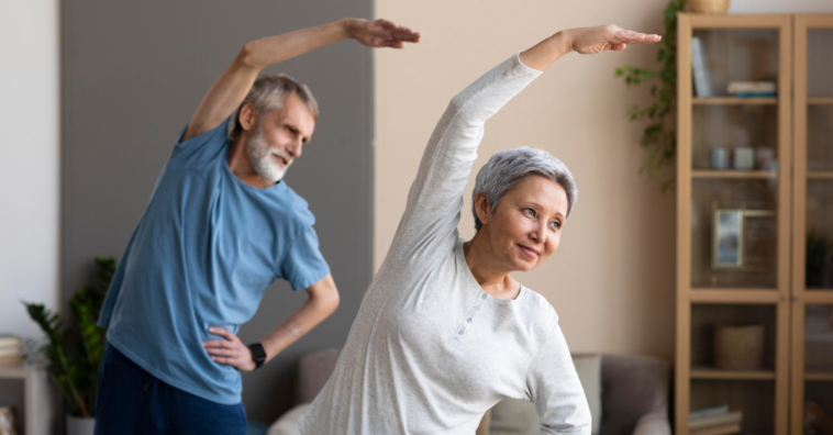 Exercícios simples para idosos