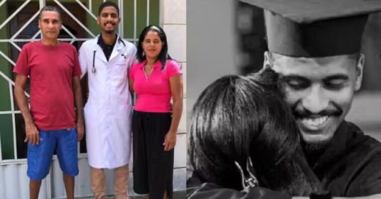 Filho aposentou o pai