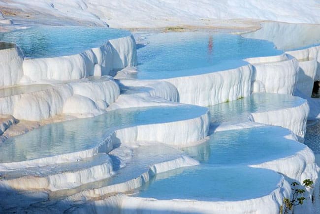 Fontes Termais de Pamukkale Fenômenos naturais raros