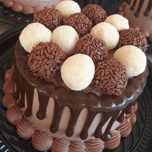 Fotos de bolo de aniversário chocolate