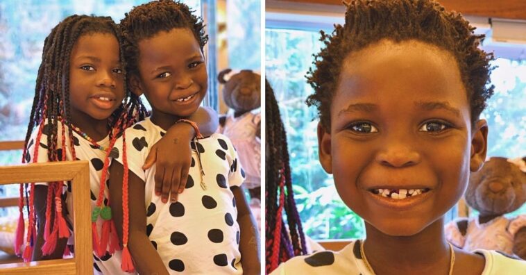 Giovanna Ewbank tira primeiro dente de leite de Bless