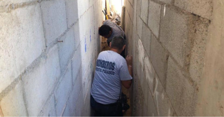 Homem fica preso em túnel que fez para espionar ex-esposa