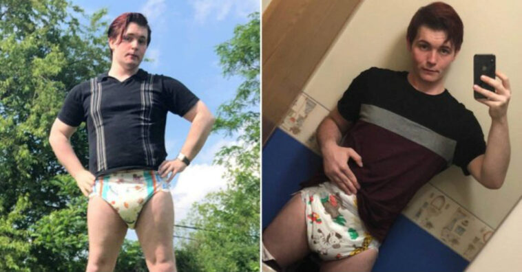 Homem não consegue emprego por usar fraldas por opção