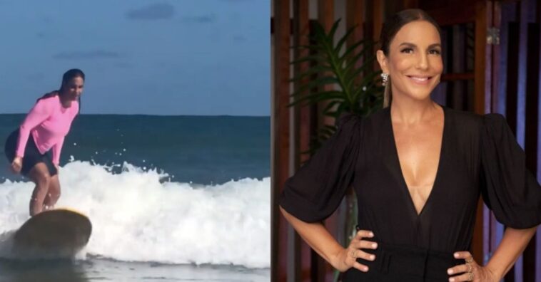 Ivete Sangalo salva menino que se afogava no mar