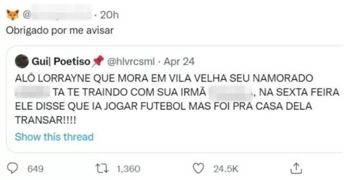 traição