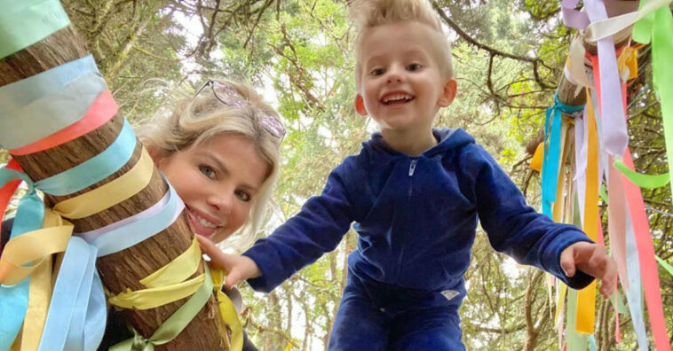 Karina Bacchi celebra 3 anos do filho e se diz realizada