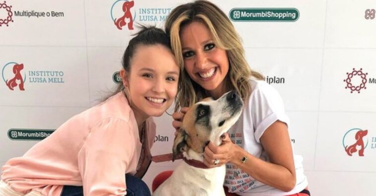 Luisa Mell critica Larissa Manoela por repassar cadelinha adotada
