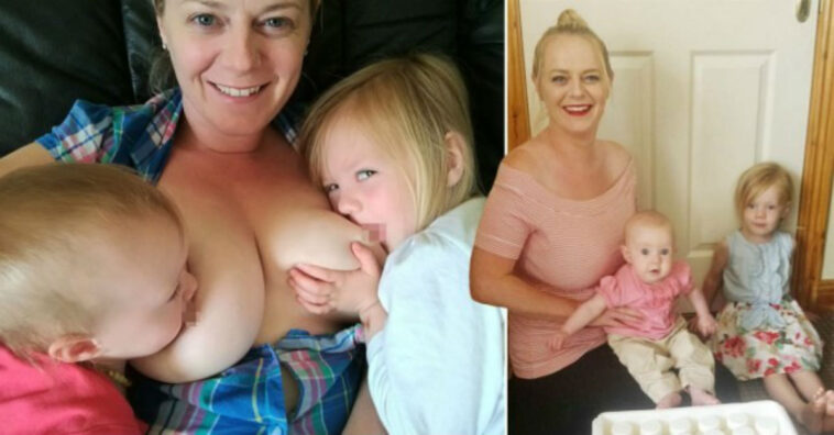 Mãe que ainda amamenta filhos de 4 e 5 anos se defende de polêmica