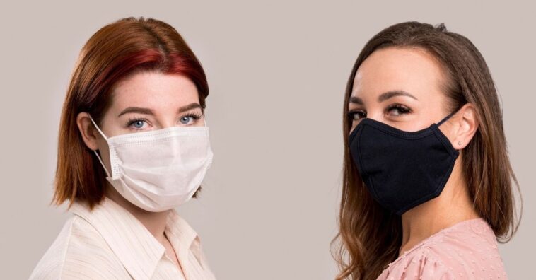Máscaras que não protegem da covid
