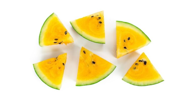 Melancia amarela