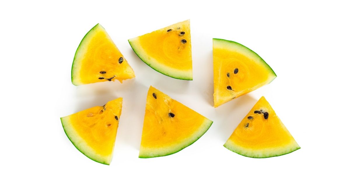 Melancia amarela